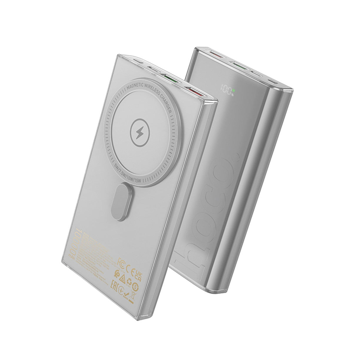 Hoco. Q22 Taurus 22.5W PD 20W Magsafe Dijital Ekranlı Powerbank